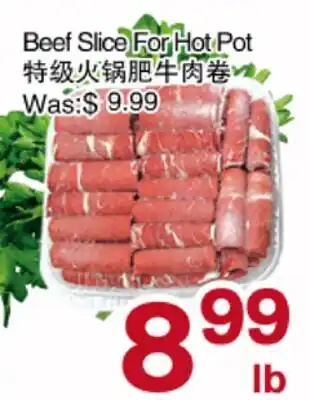 First Choice Supermarket Beef Slice For Hot Pot offer