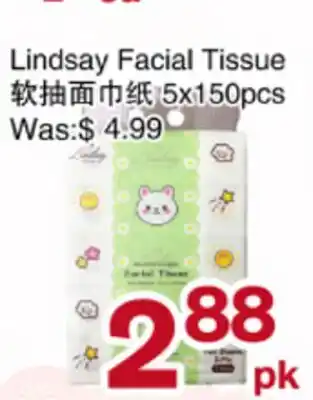 First Choice Supermarket Lindsay Facial Tissue offer