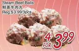 Foody Mart Steam Beef Balls offer