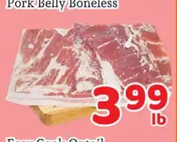 Fresh Value Pork Belly Boneless offer