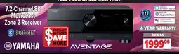 2001 Audio Video RXA4A YAMAHA 7.2 - Channel 8K MusicCast Zone 2 Receiver offer