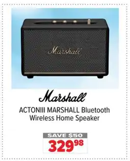 2001 Audio Video ACTONIII MARSHALL Bluetooth Wireless Home Speaker offer
