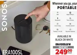 2001 Audio Video ERA100SLB PORTABLE SPEAKER offer