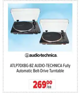 2001 Audio Video ATLP70XBG-BZ AUDIO-TECHNICA Fully Automatic Belt-Drive Turntable offer