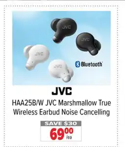2001 Audio Video HAA25B/W JVC Marshmallow True Wireless Earbud Noise Cancelling offer