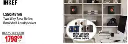 2001 Audio Video LS50METAB KEF Two-Way Bass Reflex Bookshelf Loudspeaker offer
