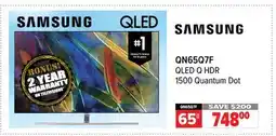 2001 Audio Video QN65Q7F QLED Q HDR 1500 Quantum Dot offer