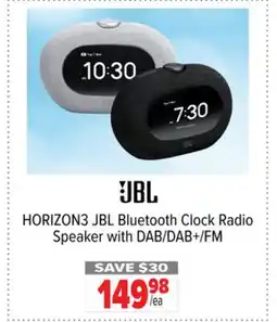 2001 Audio Video HORIZON3 JBL Bluetooth Clock Radio Speaker with DAB/DAB+/FM offer
