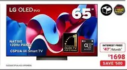 Visions Electronics 65 NATIVE 120Hz PANEL C5PUA 4K Smart TV offer
