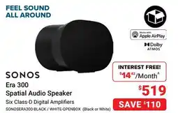 Visions Electronics SONOS Era 300 Spatial Audio Speaker offer