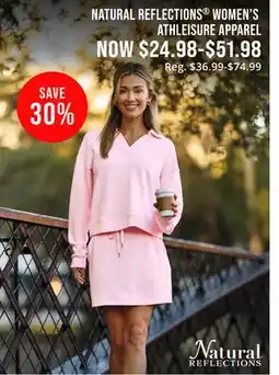 Cabela's NATURAL REFLECTIONS WOMEN'S ATHLEISURE APPAREL offer
