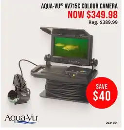 Cabela's AQUA-VU AV715C COLOUR CAMERA offer