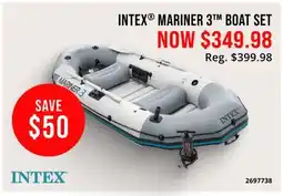 Cabela's INTEX MARINER 3TM BOAT SET offer