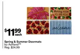 Michaels Spring & Summer Doormats by Ashland offer