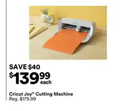 Michaels Cricut Joy Cutting Machine offer