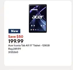 Staples Acer Iconia Tab A11 11 Tablet - 128GB offer