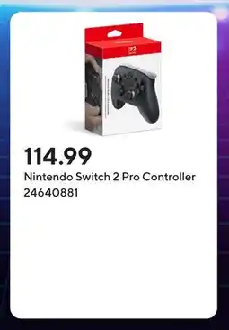 Staples Nintendo Switch 2 Pro Controller offer