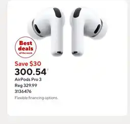 Staples AirPods Pro 3 offer