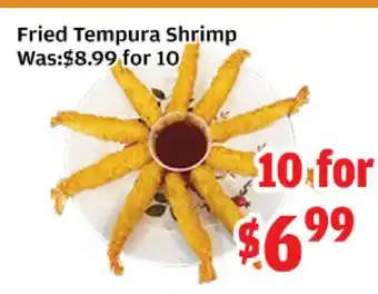 Top Food Supermarket Fried Tempura Shrimp offer
