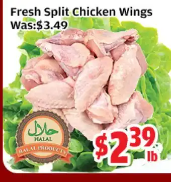 Top Food Supermarket Fresh Split Chicken Wings offer