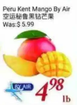 Tone Tai Supermarket Peru Kent Mango By Air offer