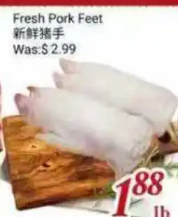 Tone Tai Supermarket Fresh Pork Feet offer