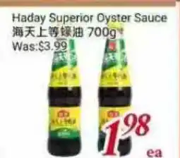 Tone Tai Supermarket Haday Superior Oyster Sauce offer