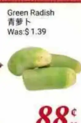 Tone Tai Supermarket Green Radish offer