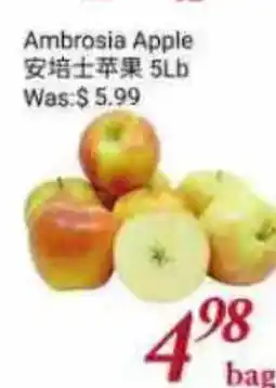 Tone Tai Supermarket Ambrosia Apple offer