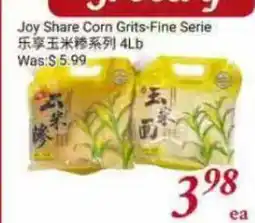 Tone Tai Supermarket Joy Share Corn Grits-Fine Serie offer
