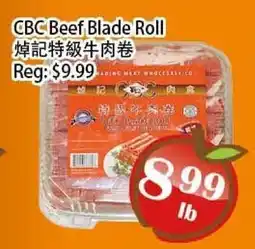 Food Depot Supermarket CBC Beef Blade Roll offer