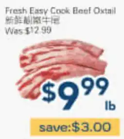 Oceans Fresh Food Market Fresh Easy Cook Beef Oxtail offer