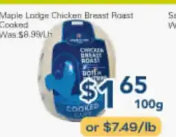 Oceans Fresh Food Market Maple Lodge Chicken Breast Roast offer