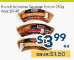 Oceans Fresh Food Market Brandt Kolbassa Sausage Series offer
