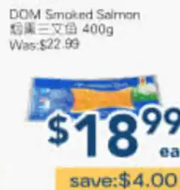Oceans Fresh Food Market DOM Smoked Salmon offer