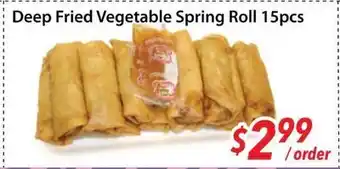 Bestco Food Mart Deep Fried Vegetable Spring Roll 15pcs offer