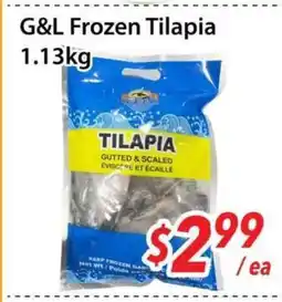 Bestco Food Mart G&L Frozen Tilapia offer