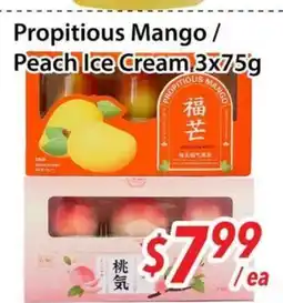 Bestco Food Mart Propitious Mango / Peach Ice Cream offer