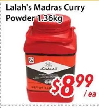 Bestco Food Mart Lalah's Madras Curry Powder offer