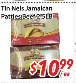 Bestco Food Mart Tin Nels Jamaican Patties Beef 2.5LB offer