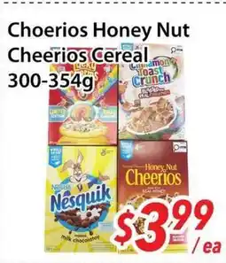 Bestco Food Mart Choerios Honey Nut Cheerios Cereal offer