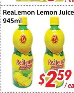 Bestco Food Mart ReaLemon Lemon Juice offer