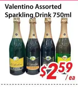 Bestco Food Mart Valentino Assorted Sparkling Drink offer