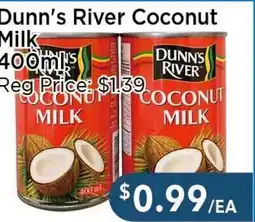 Blue Sky Supermarket Dunn's River Coconut Milk offer