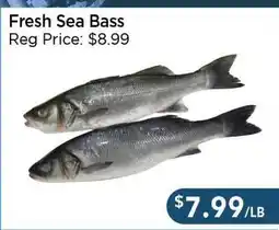Blue Sky Supermarket Fresh Sea Bass offer