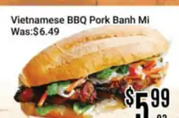 Nations Fresh Foods Vietnamese BBQ Pork Banh Mi offer