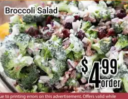 Nations Fresh Foods Broccoli Salad offer