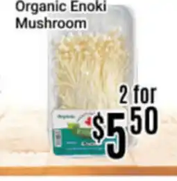 Nations Fresh Foods Organic Enoki Mushroom offer