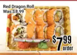 Nations Fresh Foods Red Dragon Roll offer