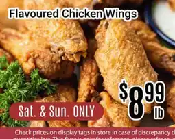 Nations Fresh Foods Flavoured Chicken Wings offer